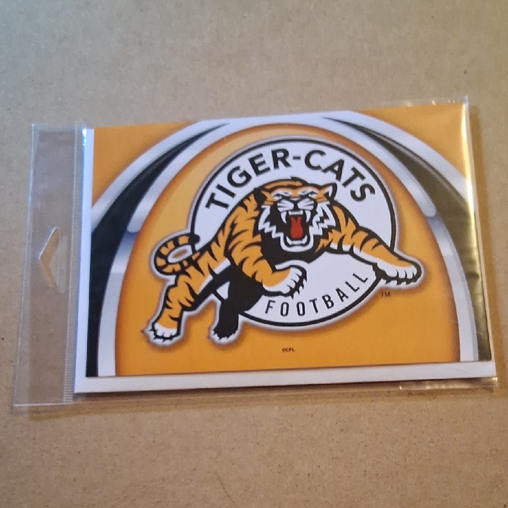 Tiger-Cats CFL Football Greeting Card